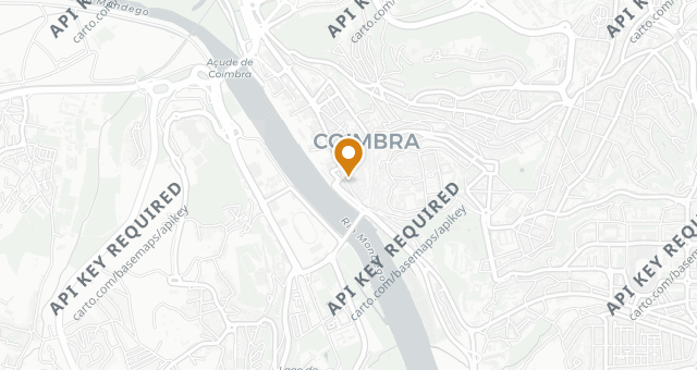 Map showing Solar do Bacalhau