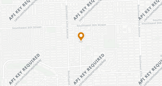 Map showing Tinta y Cafe