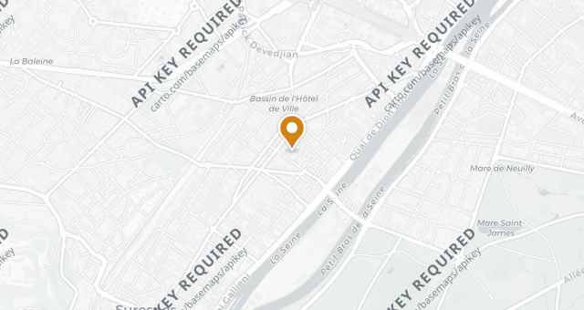 Map showing Saperlipopette !