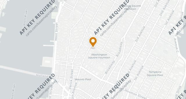 Map showing Babbo Ristorante e Enoteca