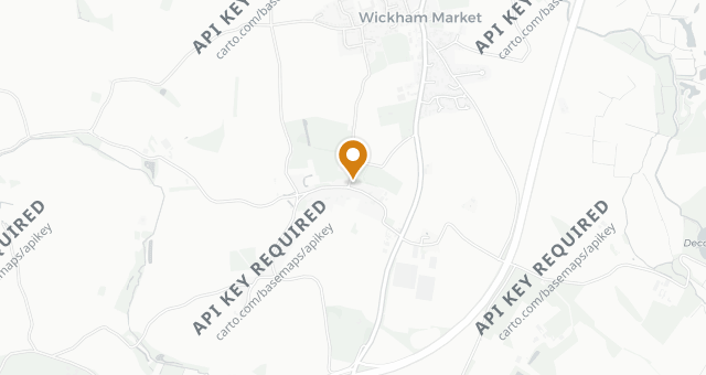 Map showing Greyhound Inn