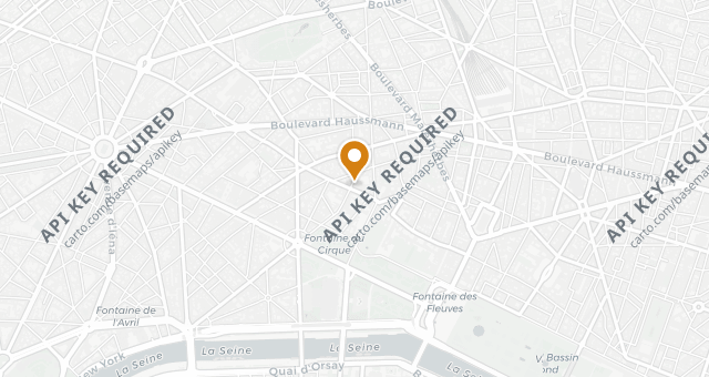 Map showing 114 Faubourg