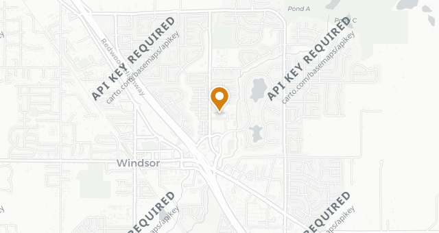 Map showing Sweet T's Restaurant + Bar