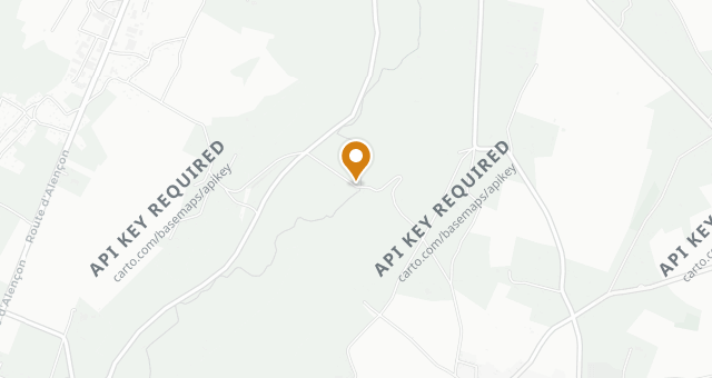 Map showing Le Moulin Fouret