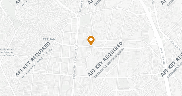 Map showing Casa de Comidas
