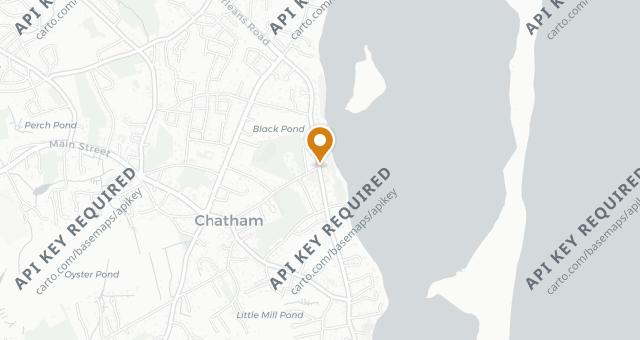 Map showing STARS at Chatham Bars Inn