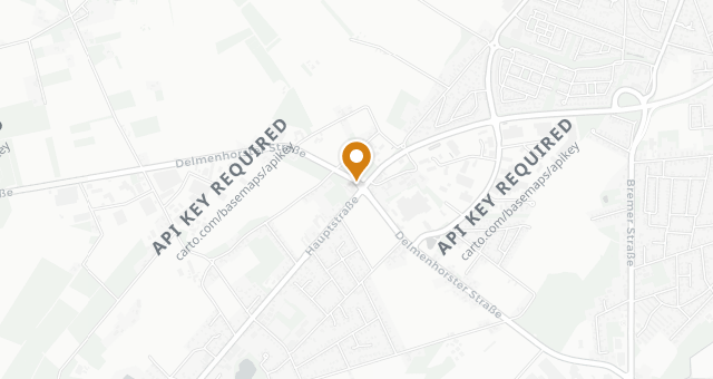Map showing Restaurant Kreuz Meyer