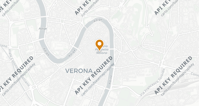 Map showing Al Pompiere