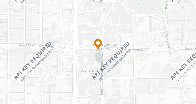 Map showing Spago by Wolfgang Puck