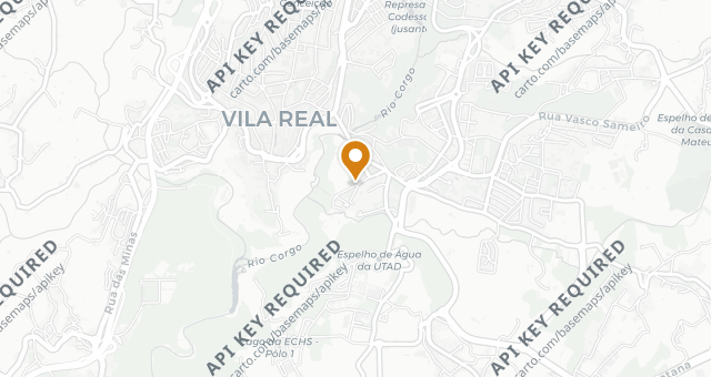 Map showing Cais da Villa