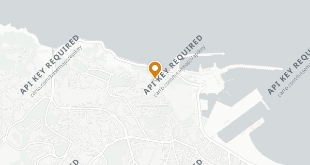 Map showing Villa Mabrouka