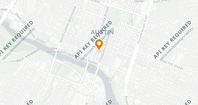 Map showing The Capital Grille