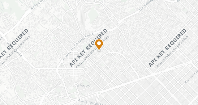 Map showing MAE Barcelona