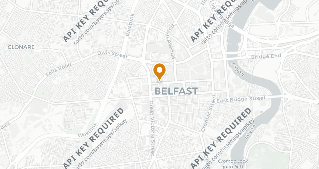 Map showing Home