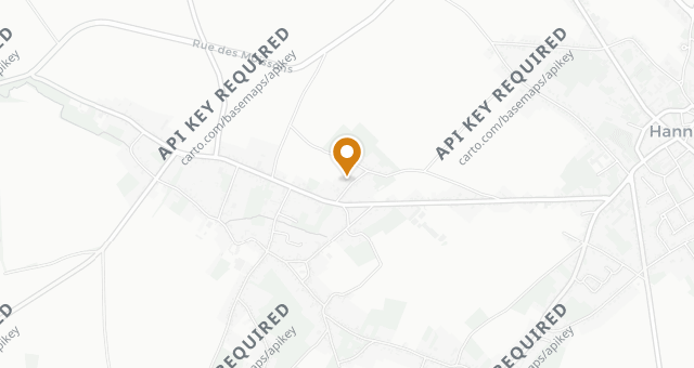 Map showing Le P'tit Gaby