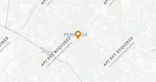 Map showing Piazza Duomo