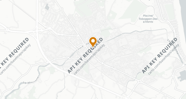 Map showing La Bartavelle