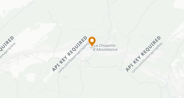 Map showing Les Cornettes