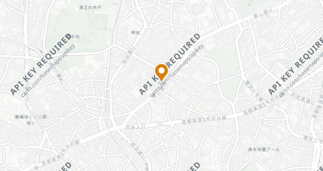 Map showing Aoyama Ototo