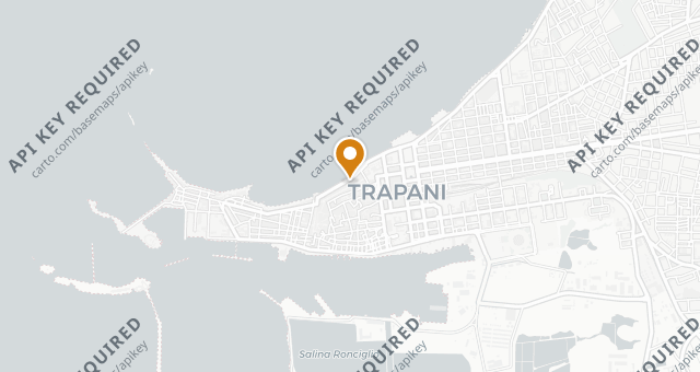 Map showing Osteria il Moro