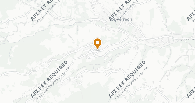 Map showing Auberge de Clochemerle