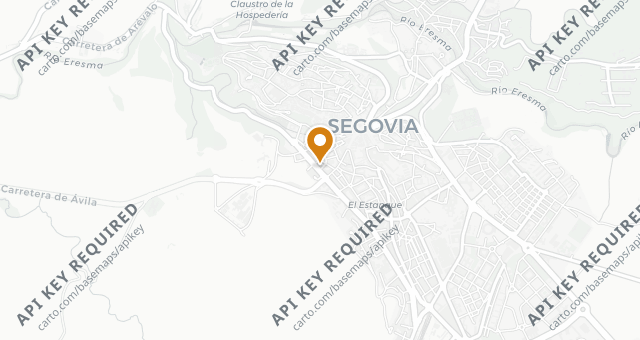Map showing Casa Silvano-Maracaibo