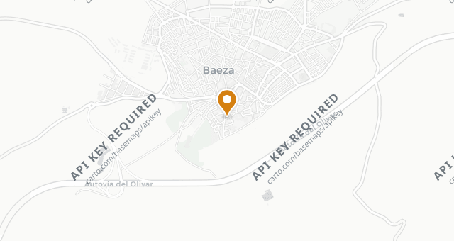 Map showing Acebuche