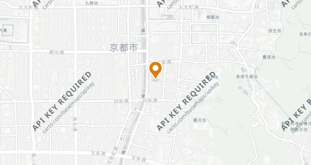 Map showing Gion Senryu