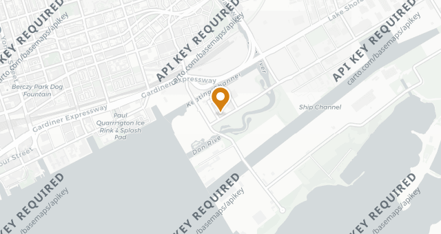 Map showing Cherry Street Bar-B-Que