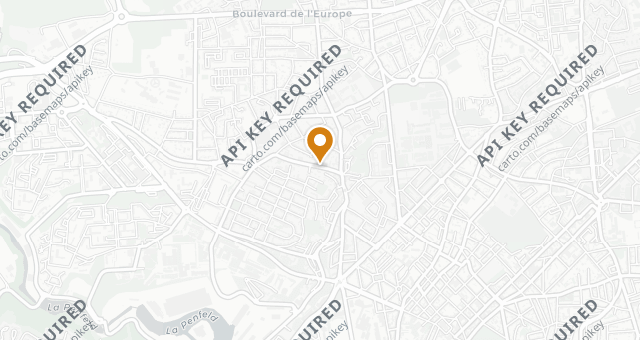 Map showing Le M
