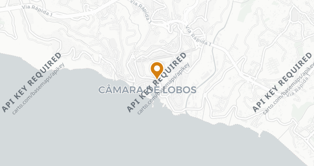 Map showing Vila do Peixe