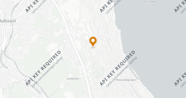 Map showing Hotel Belvoir