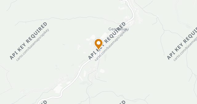 Map showing Gasthaus Auerhahn