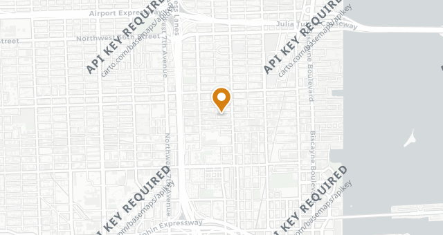 Map showing Casa Madera
