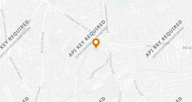 Map showing The Kerfield Arms