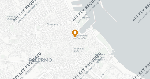 Map showing Buatta Cucina Popolana