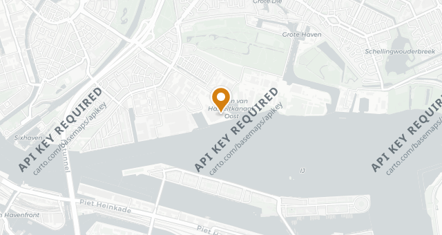 Map showing Hotel de Goudfazant