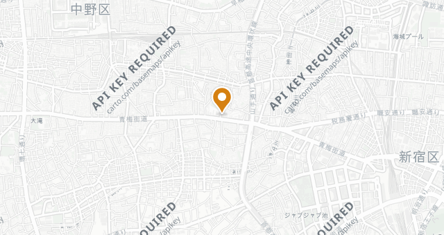Map showing Sushi Yoshino