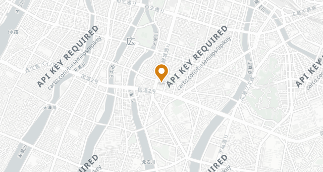 Map showing Kiyo Courage