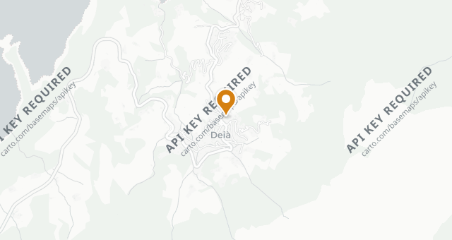 Map showing El Olivo