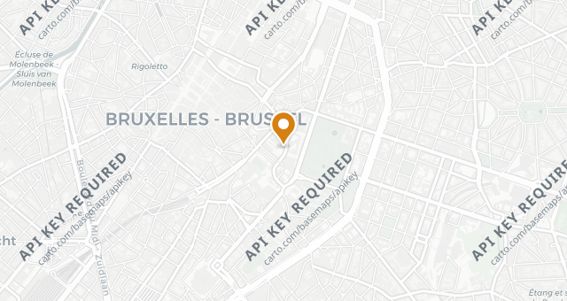 Map showing Café Boudin