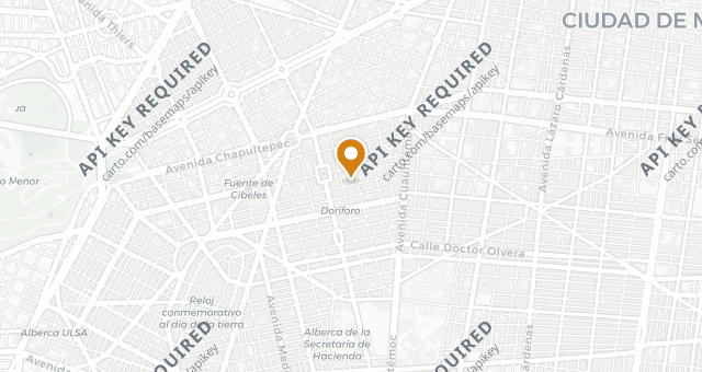 Map showing La 89