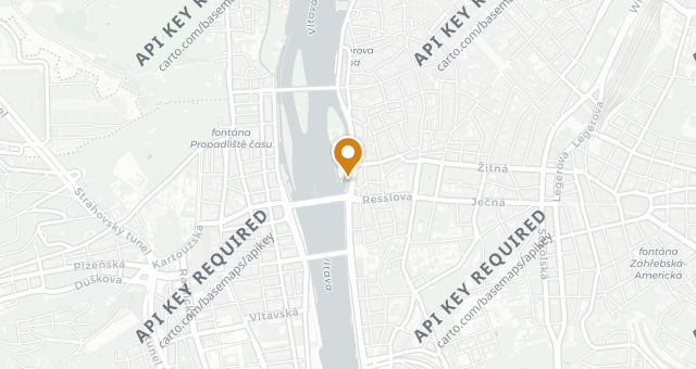 Map showing Botel Ristorante Matylda
