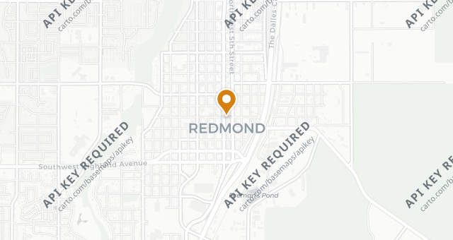 Map showing Brickhouse Steakhouse