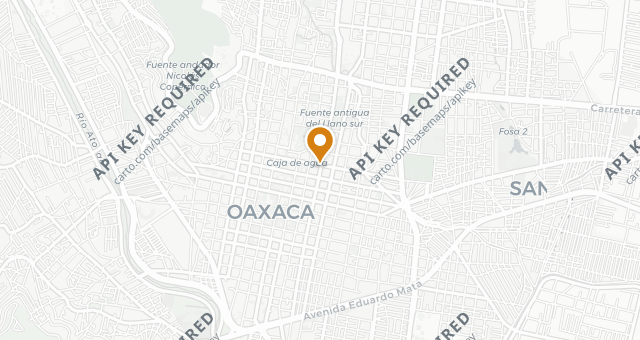 Map showing Crudo