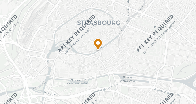 Map showing Au Pont Corbeau