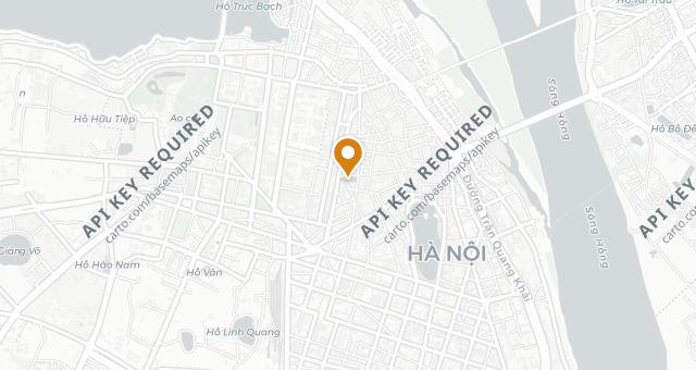 Map showing Chả Cá Thăng Long (6B Duong Thanh Street)