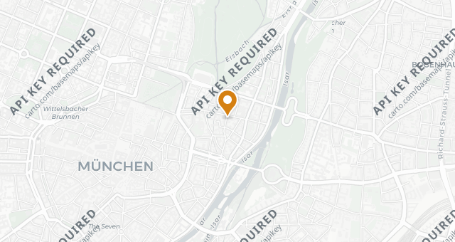 Map showing Das Eisbach