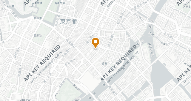 Map showing Tokyo Chinese Ichirin
