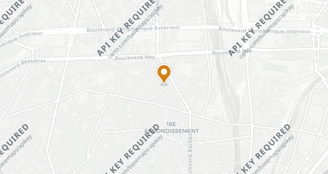 Map showing La Timbale